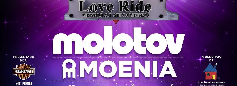 Love Ride México & Latinoamérica se realizará el próximo 14 de abril en la Explanada del Complejo Cultural Universitario de la BUAP.