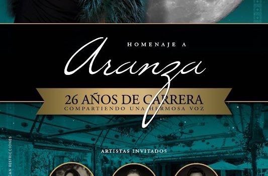 En Puebla se rendirá homenaje a la cantante Aranza.