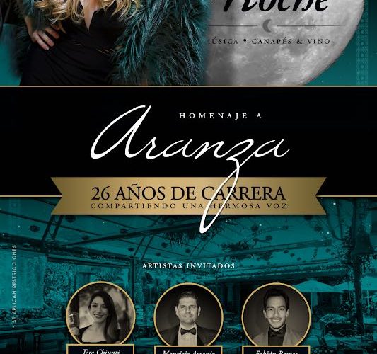En Puebla se rendirá homenaje a la cantante Aranza.