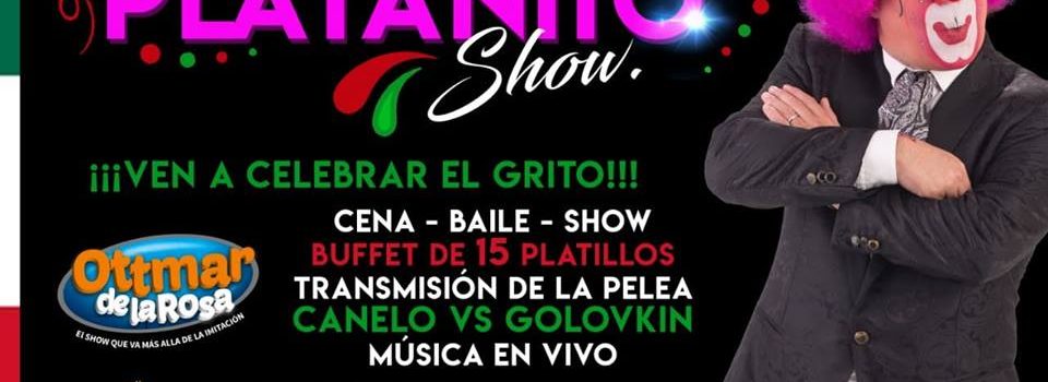 Platanito amenizará NOCHE MEXICANA