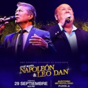 Dos  leyendas dela balada por fin en Puebla: Leo Dan y Napoleón