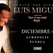 Hoy se prenta Luis Miguel en Acropolis