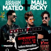 -Abraham Mateo + Mau & Ricky presentarán en Puebla su “México Tour”