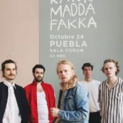 Kakkmaddafakka, pisara tierras poblanas el próximo 24 de octubre
