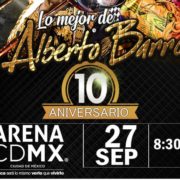 Alberto Barros llegará a la Ciudad de México, con nueva producción