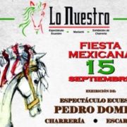 “Lo Nuestro” una opción para disfrutar de las Fiestas Patrias al estilo MEXICANO