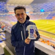 Reconocimiento Poblano Distinguido al Doctor Juan Carlos Pérez Alva en el Estadio Cuauhtémoc