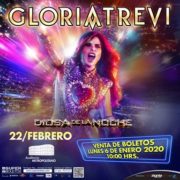 Gloria Trevi llega finalmente a Puebla con su tour “Diosa de la Noche”.