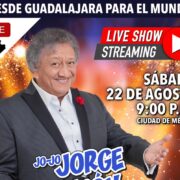 Mr. Show Producciones presenta a Jo Jo-Jorge Falcón live show streaming , sábado 22 de agosto