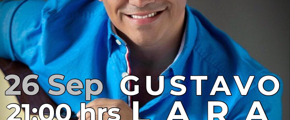 GUSTAVO LARA PRESENTARÁ SU SENCILLO “PORQUE TU” EN STREAMING