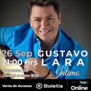 GUSTAVO LARA PRESENTARÁ SU SENCILLO “PORQUE TU” EN STREAMING