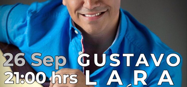 GUSTAVO LARA PRESENTARÁ SU SENCILLO “PORQUE TU” EN STREAMING