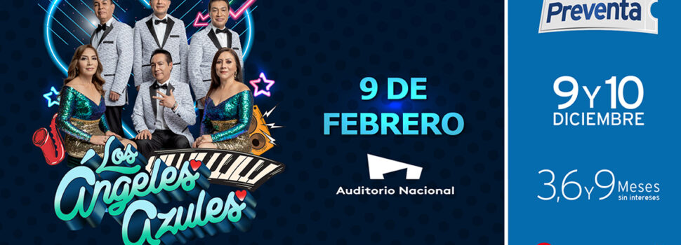 Los Ángeles Azules festejarán cuatro décadas de carrera en el Auditorio Nacional
