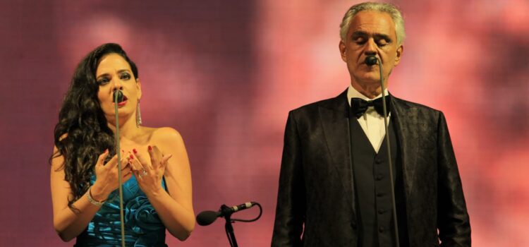 ANDREA BOCELLI LLEVÓ AL PARAÍSO A LA RIVIERA MAYA CON IMPONENTE SHOW