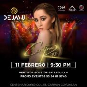Carolina Ross, una de las voces femeninas más inspiradoras y exitosas de nuestro país, se presentará en concierto