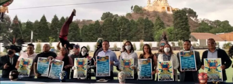 PRESENTAN LA MAGIA DE LA LUCHA LIBRE EN SAN ANDRES CHOLULA