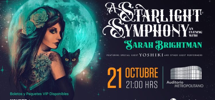 SARAH BRIGHTMAN: UNA SINFONÍA A LA LUZ DE LAS  ESTRELLAS