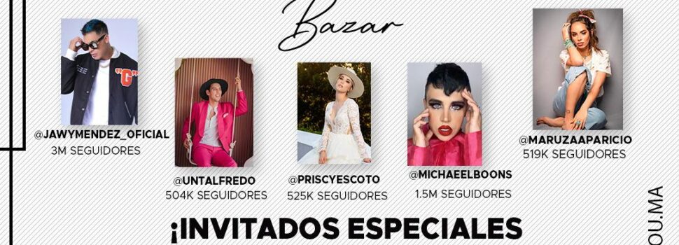 SE REALIZARÁ LA 3a. EDICIÓN DEL BAZAR “EYES ON YOU MARUZA APARICIO”.