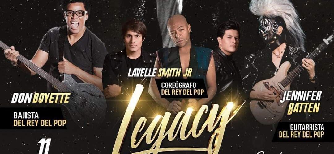 LLEGA A PUEBLA EL ESPECTÁCULO “LEGACY” HOMENAJE AL REY DEL POP