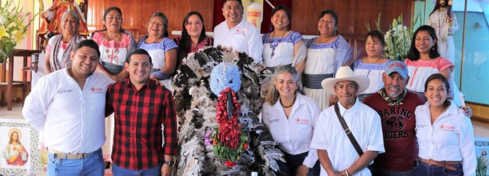 Se inaugura el Primer festival del Mole y el Guajolote en San Lucas Atzala