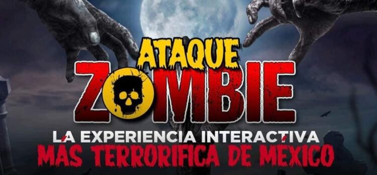 Un  Ataque Zombie  llega a la CDMX, ¿Te atreves a vivirlo?