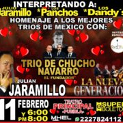 “HOMENAJE A LOS GRANDES TRÍOS DE MÉXICO”