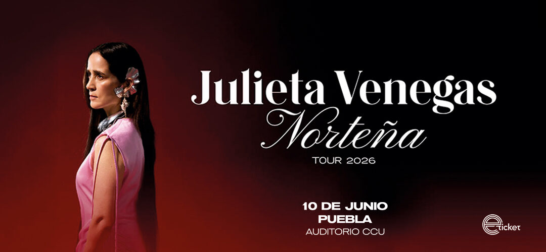 Julieta Venegas llegará a Puebla este 6 de junio con su esperado concierto en el CCU