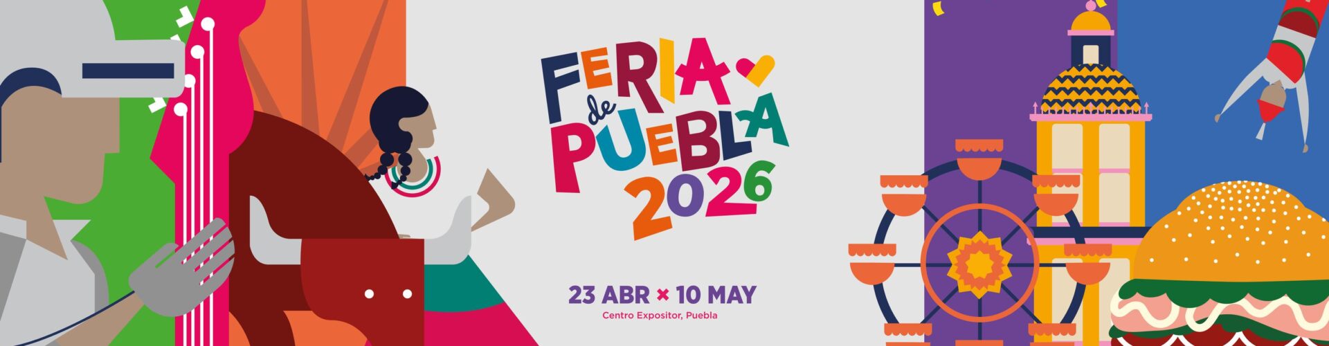Presentan oficialmente la Feria de Puebla 2026, la gran fiesta de los poblanos