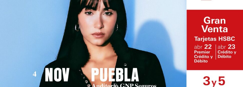 AITANA LLEGA A TIERRAS POBLANAS CON SU CUARTO AZUL WORLD TOUR