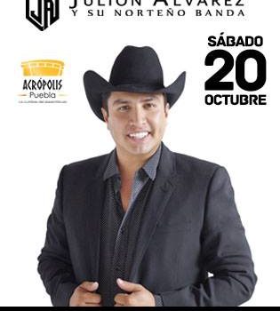 Julión Álvarez y su Norteño Banda se presentarán con todos sus grandes éxitos, en Puebla.